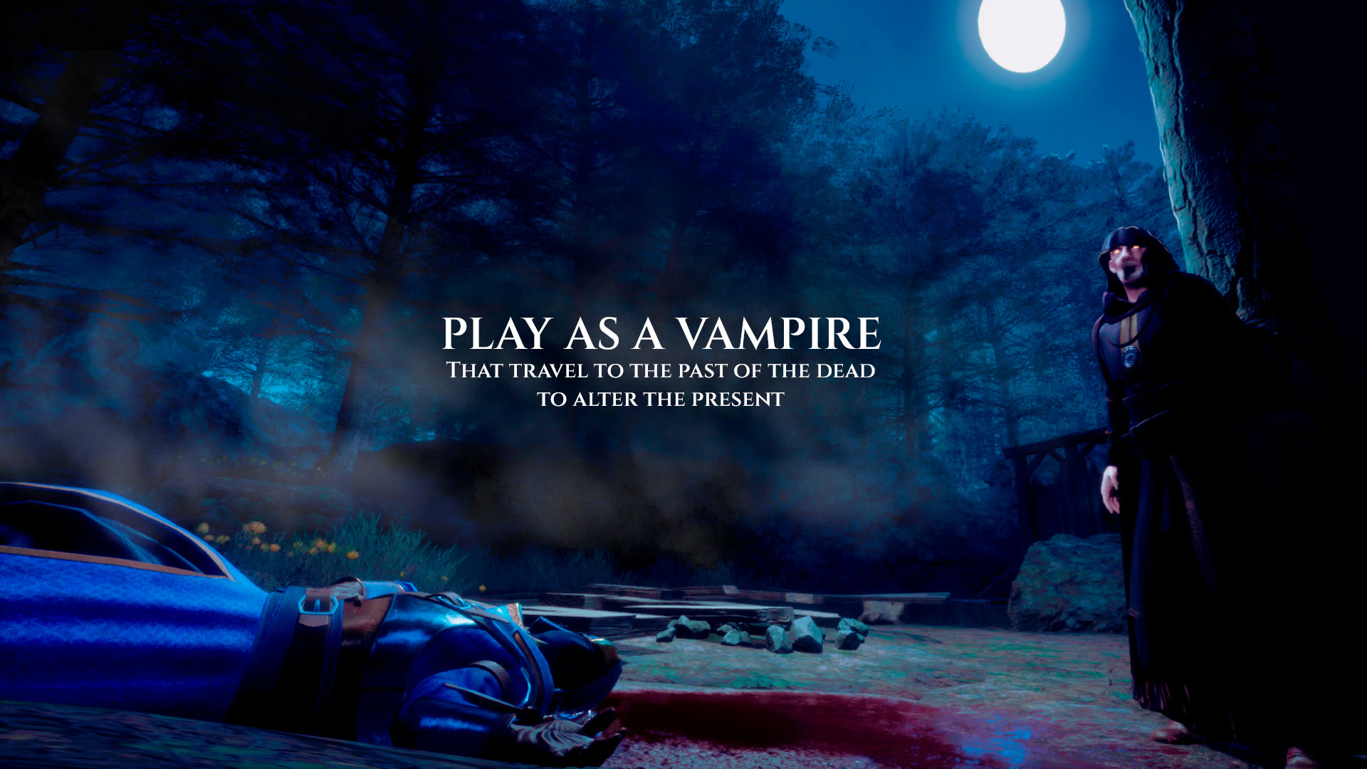 Crimson Tale — Play as a vampire that travels to the past of the dead to alter the present